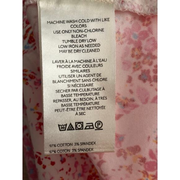 Free People Tomas Mini Dress Women's Large Sleeveless Floral Confetti Combo NEW - Picture 10 of 10